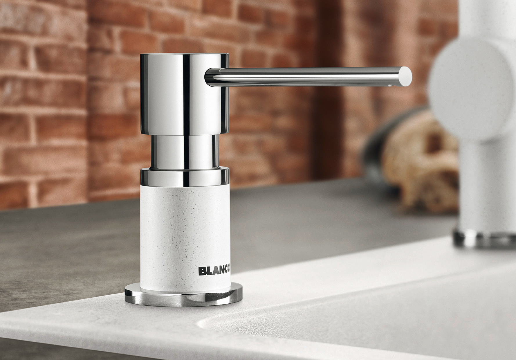 BLANCO LATO sæbedispenser Silgranit®-look